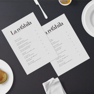 Diseño identidad Restaurante La Retahíla